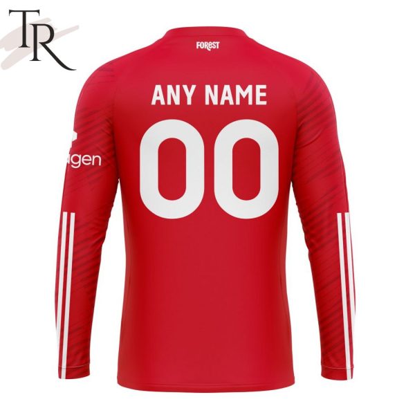 EPL Nottingham Forest F.C Personalized Home Kits 2024-2025 Hoodie