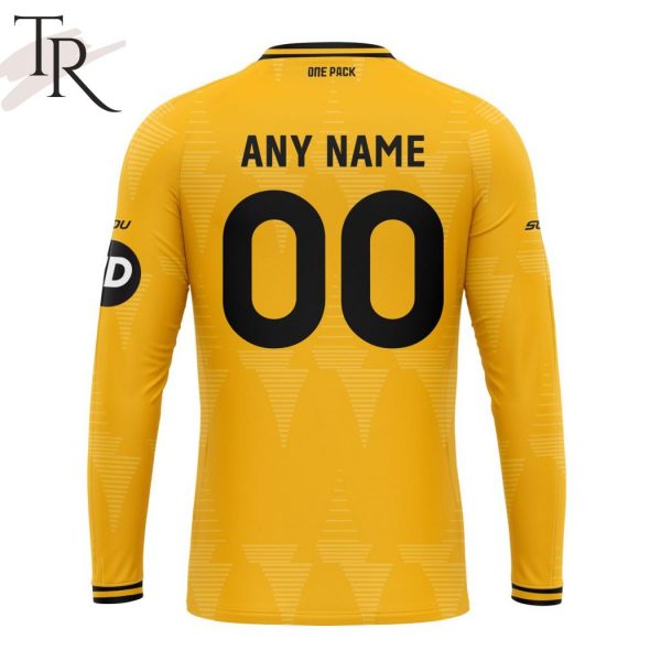 EPL Wolverhampton Wanderers F.C Personalized Home Kits 2024-2025 Hoodie