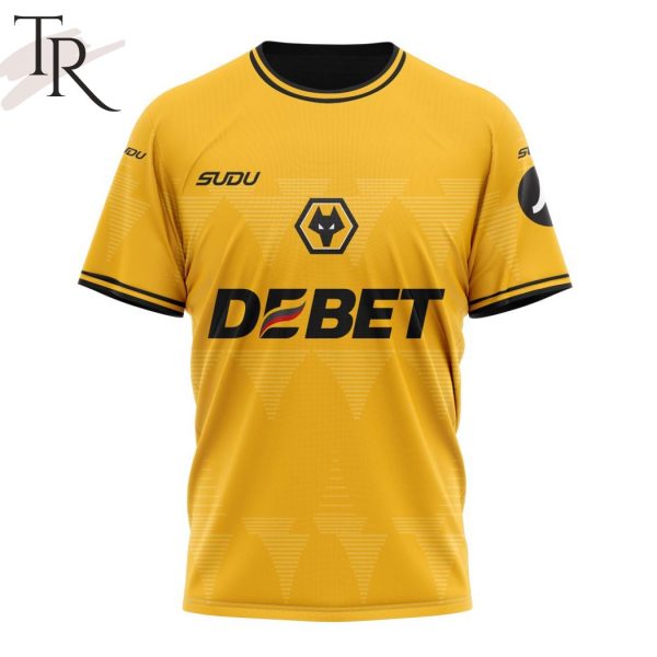 EPL Wolverhampton Wanderers F.C Personalized Home Kits 2024-2025 Hoodie