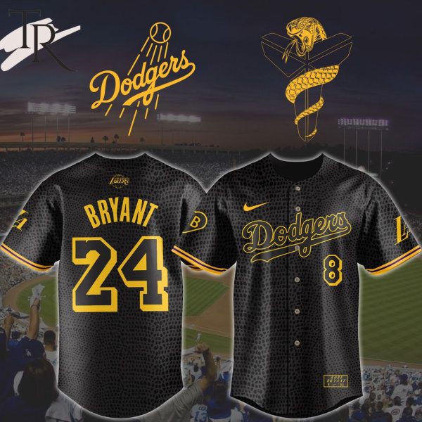 Angeles Dodgers x Kobe Bryant Baseball Jersey