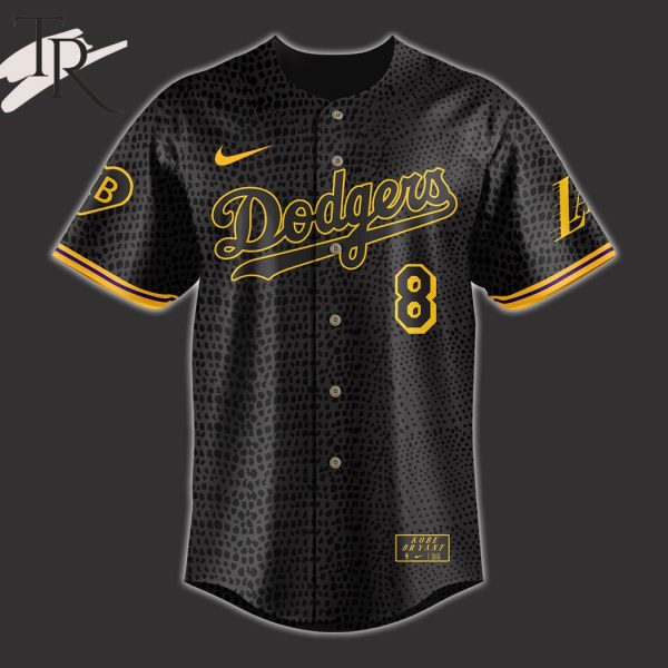 Angeles Dodgers x Kobe Bryant Baseball Jersey