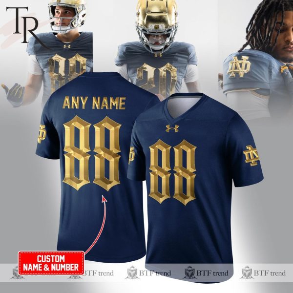 Notre Dame Shamrock Series 2024 Custom Football Jersey