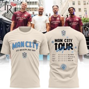 Manchester City USA Tour 2024 T-Shirt