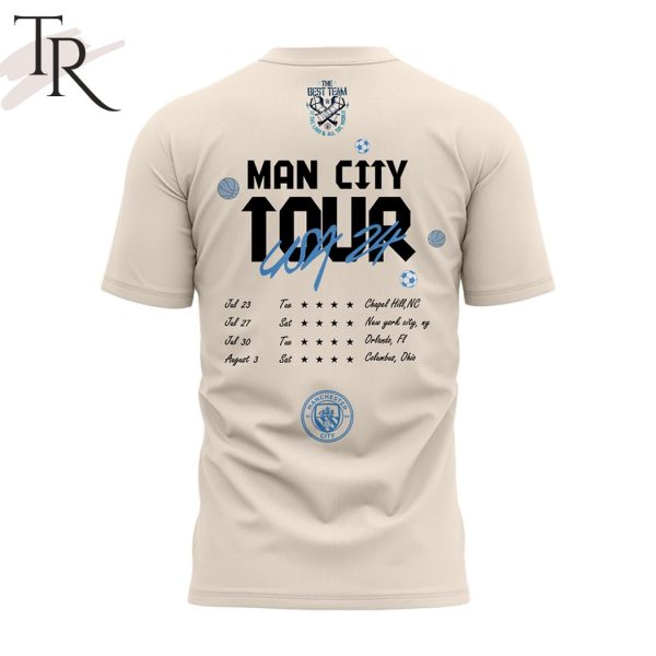 Manchester City USA Tour 2024 T-Shirt