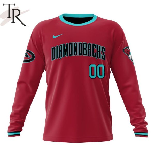 MLB Arizona Diamondbacks Personalized Alternate Kits Hoodie