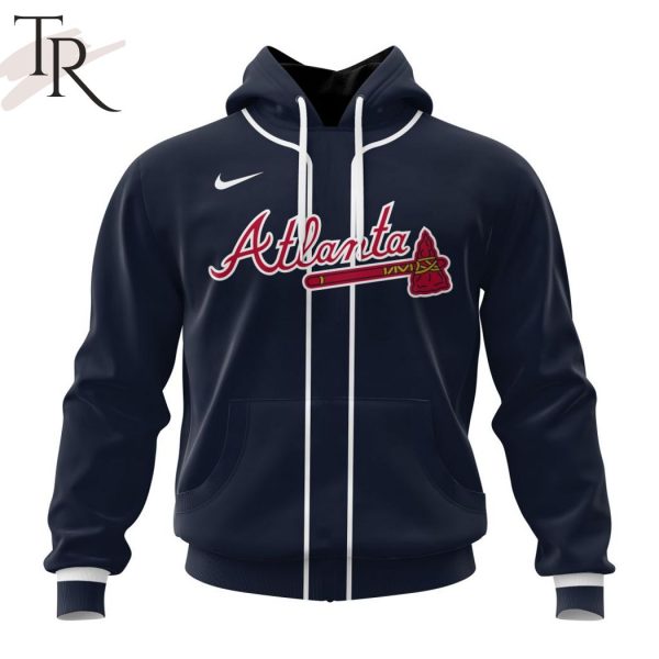 MLB Atlanta Braves Personalized Alternate Kits Hoodie