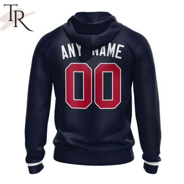 MLB Atlanta Braves Personalized Alternate Kits Hoodie