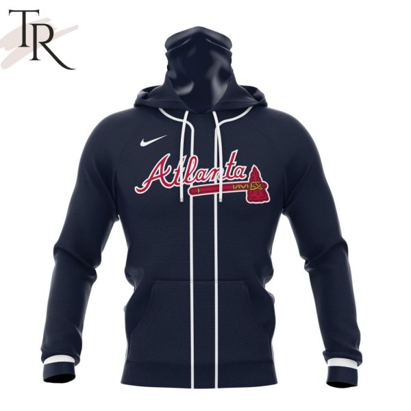 MLB Atlanta Braves Personalized Alternate Kits Hoodie