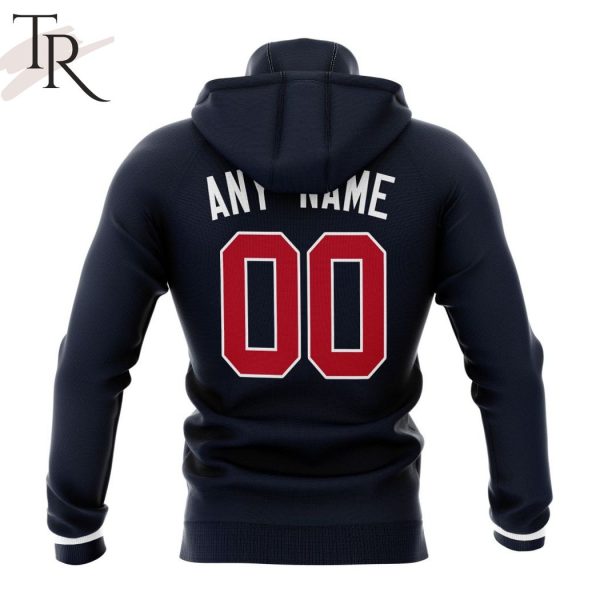 MLB Atlanta Braves Personalized Alternate Kits Hoodie