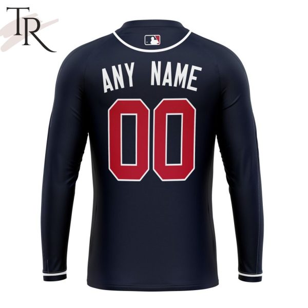 MLB Atlanta Braves Personalized Alternate Kits Hoodie