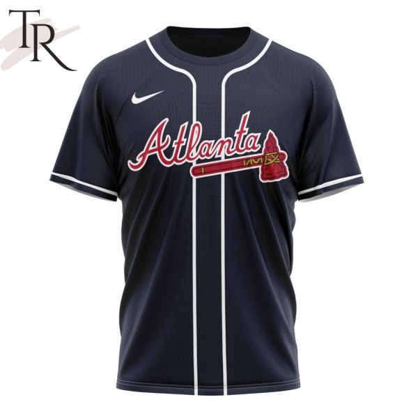 MLB Atlanta Braves Personalized Alternate Kits Hoodie