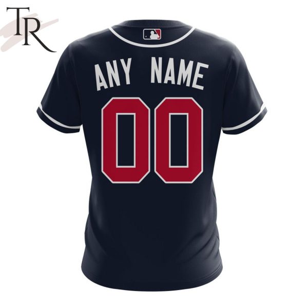 MLB Atlanta Braves Personalized Alternate Kits Hoodie