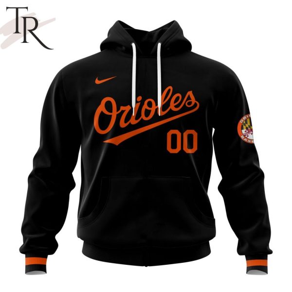 MLB Baltimore Orioles Personalized Alternate Kits Hoodie