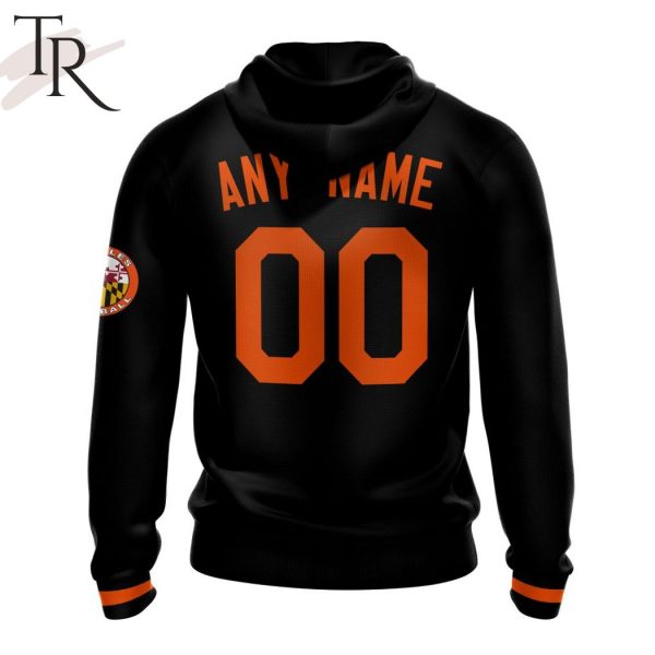 MLB Baltimore Orioles Personalized Alternate Kits Hoodie