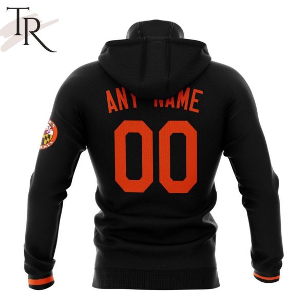 MLB Baltimore Orioles Personalized Alternate Kits Hoodie