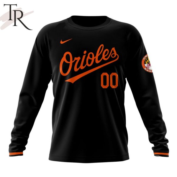 MLB Baltimore Orioles Personalized Alternate Kits Hoodie