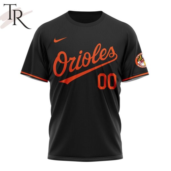 MLB Baltimore Orioles Personalized Alternate Kits Hoodie