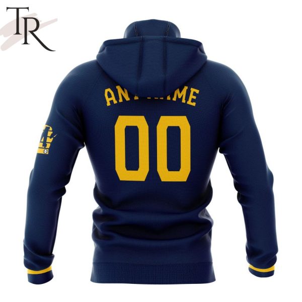 MLB Milwaukee Brewers Personalized Alternate Kits Hoodie