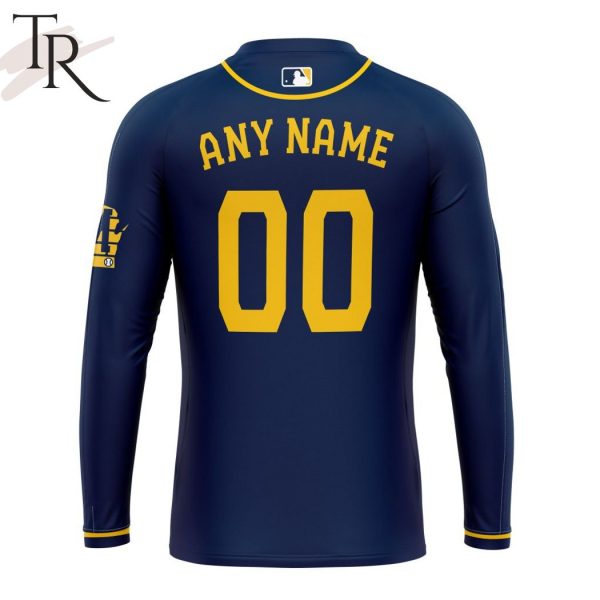 MLB Milwaukee Brewers Personalized Alternate Kits Hoodie