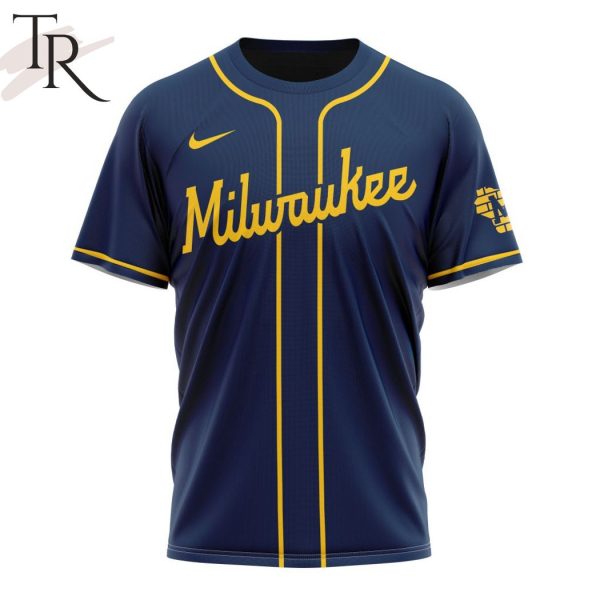 MLB Milwaukee Brewers Personalized Alternate Kits Hoodie