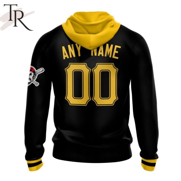 MLB Pittsburgh Pirates Personalized Alternate Kits Hoodie