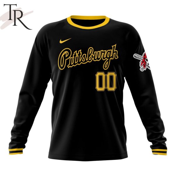 MLB Pittsburgh Pirates Personalized Alternate Kits Hoodie