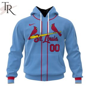 MLB St. Louis Cardinals Personalized Alternate Kits Hoodie