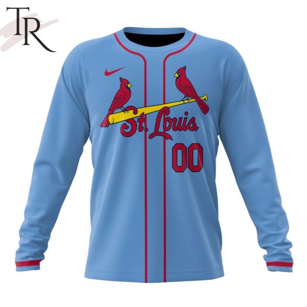 MLB St. Louis Cardinals Personalized Alternate Kits Hoodie