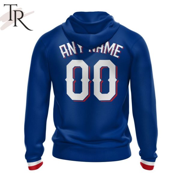 MLB Texas Rangers Personalized Alternate Kits Hoodie