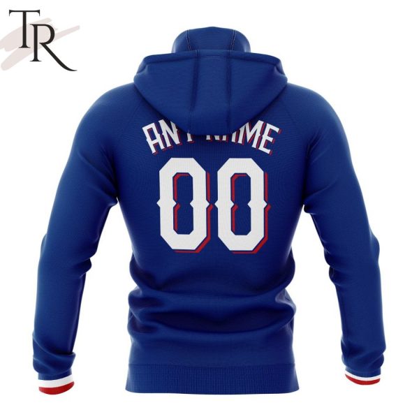 MLB Texas Rangers Personalized Alternate Kits Hoodie