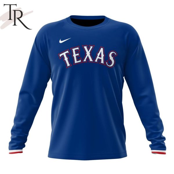 MLB Texas Rangers Personalized Alternate Kits Hoodie