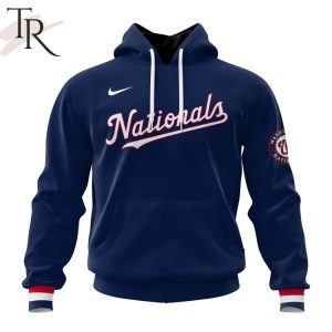 Personalized MLB Washington Nationals Mix Golf Style Polo Shirt