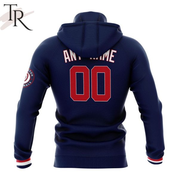 MLB Washington Nationals Personalized Alternate Kits Hoodie