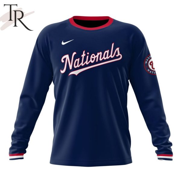 MLB Washington Nationals Personalized Alternate Kits Hoodie