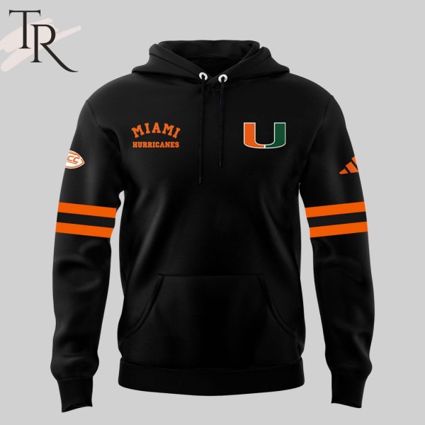 Miami Hurricanes New Version Black Hoodie