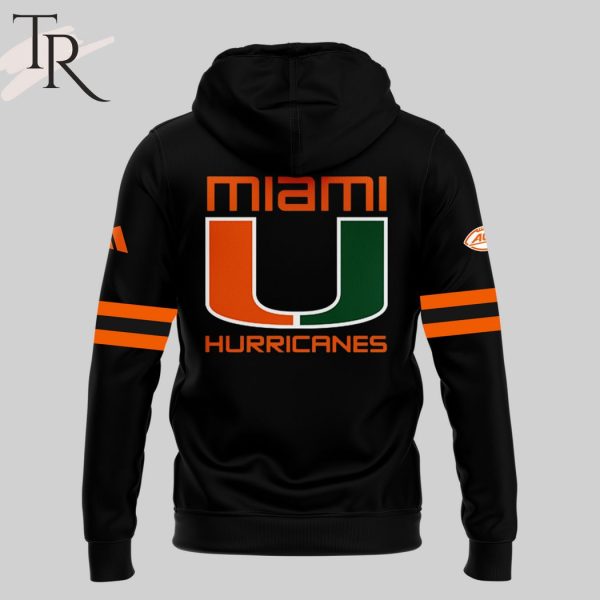 Miami Hurricanes New Version Black Hoodie