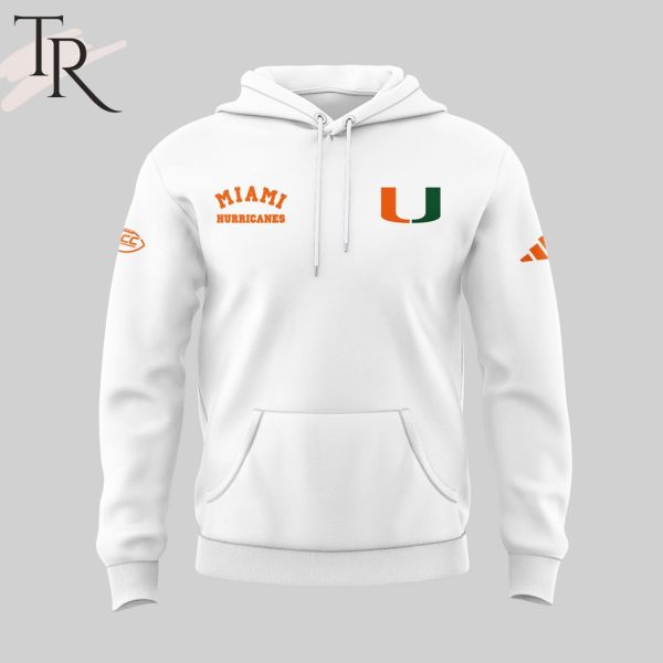 Miami Hurricanes New Version White Hoodie