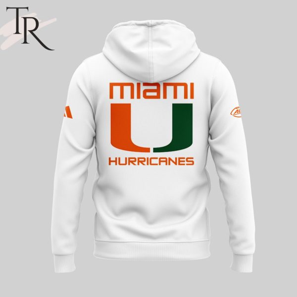 Miami Hurricanes New Version White Hoodie