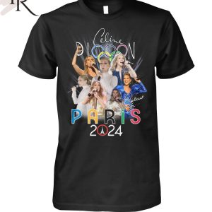 Celine Dion Paris 2024 T-Shirt