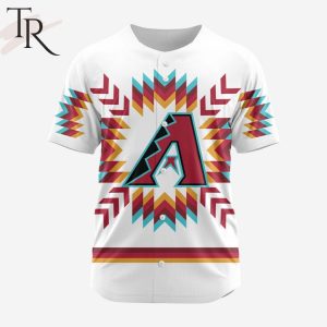 MLB Arizona Diamondbacks Special Native Design Baseball Jersey