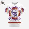 MLB Cleveland Guardians Special Native Design Baseball Jersey