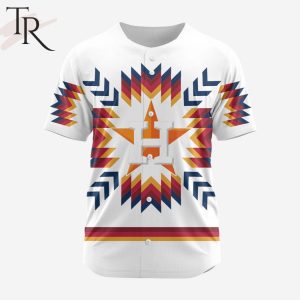 MLB Houston Astros Special Native Design Baseball Jersey