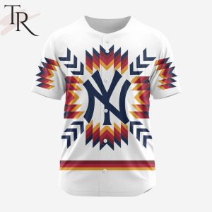 MLB New York Yankees Special Native Design Baseball Jersey