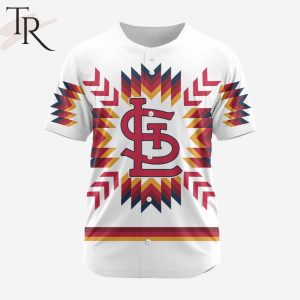 MLB St. Louis Cardinals Special Native Design Baseball Jersey