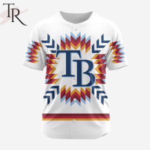 MLB Tampa Bay Rays Personalized Reverse Retro Concept Design Baseball Jersey