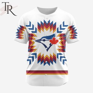 MLB Toronto Blue Jays Special Native Design Baseball Jersey