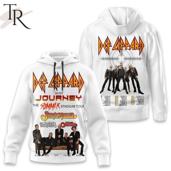 Def Leppard With Journey The Summer Stadium Tour Hoodie