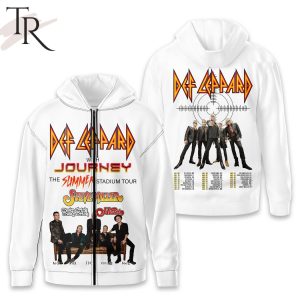 Def Leppard With Journey The Summer Stadium Tour Hoodie