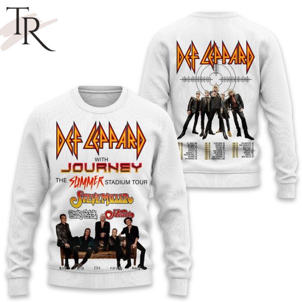 Def Leppard With Journey The Summer Stadium Tour Hoodie