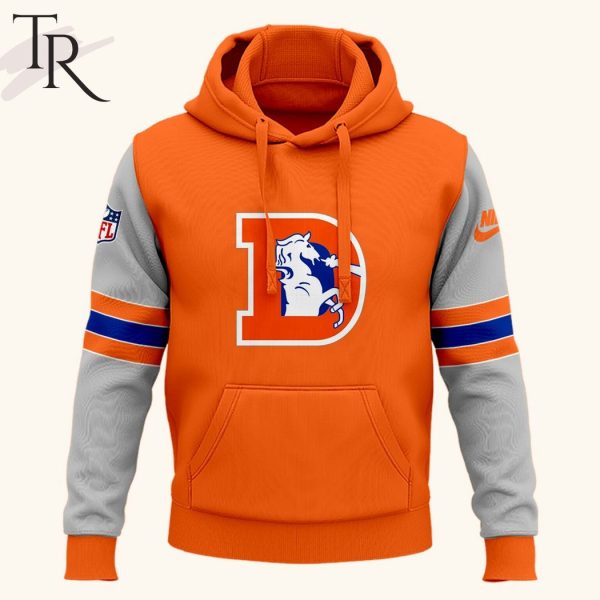 Denver Broncos Orange Crush 2024 Hoodie, Longpants – Grey